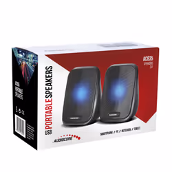 Audiocore AC835 altoparlante Nero Cablato 6 W