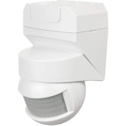 Maclean - MCE295 Rilevatore di Movimento a 360 ° Sensore di Movimento a infrarossi 180 ° Sensore Crepuscolare (Bianco)