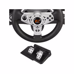 NanoRS RS700 periferica di gioco Nero, Argento USB Volante Analogico/Digitale Android, Nintendo Switch, PC, PlayStation 4, Playstation 3, Xbox One - Vista aggiuntiva 6