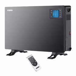 Noveen CH7100 LCD Smart, Stufa elettrica a convezione, 24 h, Interno, Pavimento, Nero, LCD