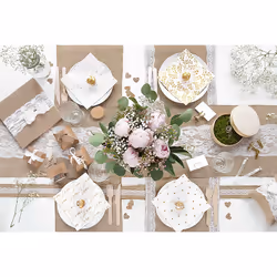 PartyDeco BJ3-KARTON runner da tavolo