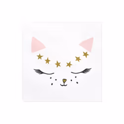 PartyDeco SP33-50, Nero, Oro, Rosa, Bianco, Carta, Immagine, 330 mm, 330 mm, 16,5 cm
