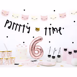 PartyDeco SP33-50 tovagliolo di carta Nero, Oro, Rosa, Bianco 20 pz
