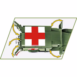 COBI Dodge WC-54 Ambulance - Vista aggiuntiva 4
