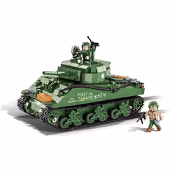 COBI Sherman M4A3E2 Jumbo, Set da costruzione, 3 anno/i, Plastica, 720 pz