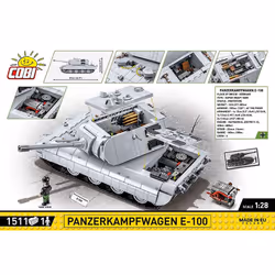 COBI Panzerkampfwagen E-100 - Vista aggiuntiva 4