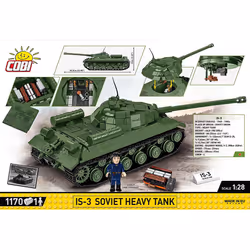 COBI IS-3 Soviet Heavy Tank - Vista aggiuntiva 3