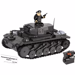COBI Panzerkampfwagen II Ausf. F, Set da costruzione, 9 anno/i, 813 pz