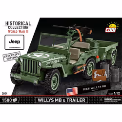 COBI Willys MB & Trailer - Executive Edition - Vista aggiuntiva 5