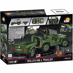 COBI Willys MB & Trailer - Executive Edition - Vista aggiuntiva 6
