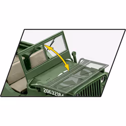 COBI Willys MB & Trailer - Executive Edition - Vista aggiuntiva 8