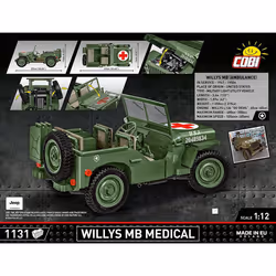 COBI Willys MB Medical - Vista aggiuntiva 6
