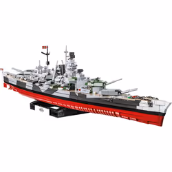 COBI -4839, Modello di nave militare, Kit di montaggio, 1:300, Battleship Tirpitz, Qualsiasi tipo, World War II