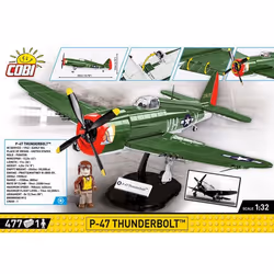 COBI P-47 Thunderbolt - Vista aggiuntiva 6