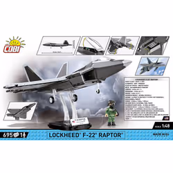 COBI Lockheed F-22 Raptor - Vista aggiuntiva 5