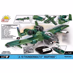 COBI A-10 Thunderbolt II Warthog - Vista aggiuntiva 5