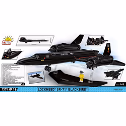 COBI Lockheed SR-71 Blackbird - Vista aggiuntiva 5