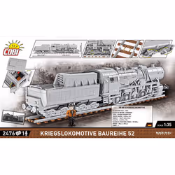 COBI Kriegslokomotive Baureihe 52 - Vista aggiuntiva 4