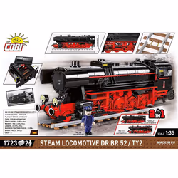 COBI DR BR 52/TY2 Steam Locomotive - Vista aggiuntiva 4