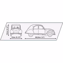 COBI Citroen 2CV Charleston - Executive Edition - Vista aggiuntiva 6