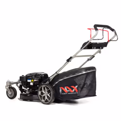 NAX Power 5000S tagliaerba Tagliaerba a spinta Benzina Nero, Grigio
