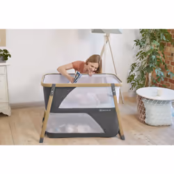 Kinderkraft Sofi lettino da viaggio per bambino Grigio - Vista aggiuntiva 5