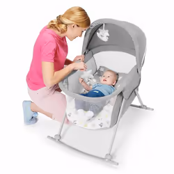 Kinderkraft LOVI sedia a dondolo per bambino Grigio - Vista aggiuntiva 5