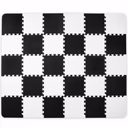 Kinderkraft Luno Schiuma Nero, Bianco Tappetino da gioco per bambino - Vista aggiuntiva 6