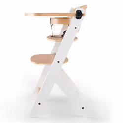 Kinderkraft ENOCK Alzasedia Seduta rigida Bianco, Legno - Vista aggiuntiva 4