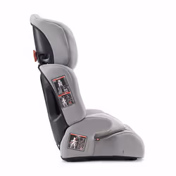 Kinderkraft COMFORT UP Seggiolino per Automobile 1-2-3 (9 - 36 kg; 9 mesi - 12 anni) Grigio - Vista aggiuntiva 4