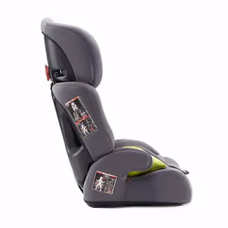 Kinderkraft COMFORT UP Seggiolino per Automobile 1-2-3 (9 - 36 kg; 9 mesi - 12 anni) Verde, Grigio - Vista aggiuntiva 4
