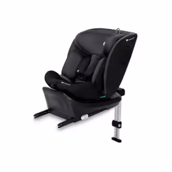 Kinderkraft i-360 Seggiolino Auto Isofix con Base Auto inclusa e Support Leg - dalla nascita ai 12 anni - Black