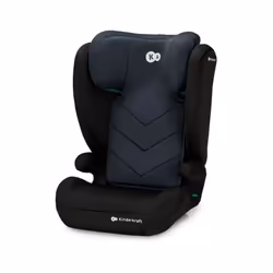 Kinderkraft i-Spark Seggiolino Auto 100-150cm con Protezioni Laterali per Bambini da 3,5 a 12 anni - Black