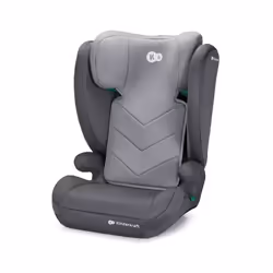 Kinderkraft i-Spark Seggiolino Auto 100-150cm con Protezioni Laterali per Bambini da 3,5 a 12 anni - Grey