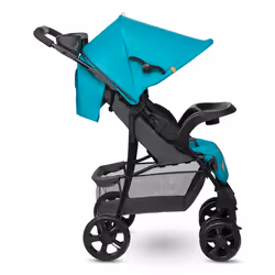 Lionelo Emma Plus Passeggino leggero 1 seduta(e) Nero, Turchese