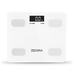 ZEEGMA GEWIT Quadrato Bianco Bilancia pesapersone elettronica