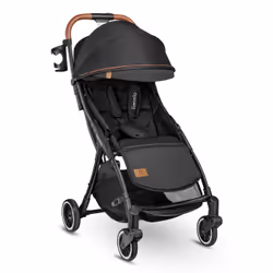 Lionelo Julie One, Velo per culla, Passeggino leggero, Qualsiasi tipo, Ruote solide, Ripiegabile, Nero