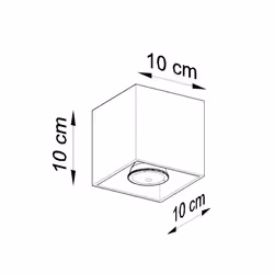 SOLLUX QUAD 1 illuminazione da soffitto GU10 LED - Vista aggiuntiva 4
