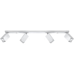 Sollux - Lampada da soffitto Merida bianco 80x16x6cm