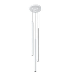 Sollux - Lampada a sospensione Pastelo bianco 20x90x20cm