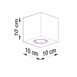 SOLLUX QUAD illuminazione da soffitto GU10 LED - Vista aggiuntiva 4