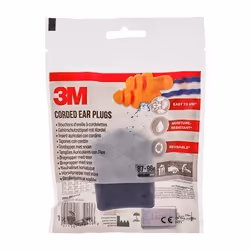 3M 1271C1 tappo per orecchie Tappo auricolare riutilizzabile Arancione 2 pz - Vista aggiuntiva 5