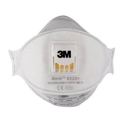 3M 9322PRO5 respiratore riutilizzabile FFP2 Respiratore a semimaschera Respiratore ad aria purificata
