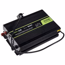 Green Cell INV07 adattatore e invertitore Auto 300 W Nero - Vista aggiuntiva 5