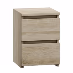 Topeshop M2 SONOMA, Comodino, Quercia, 2 cassetto/cassetti, Truciolato, 300 mm, 300 mm