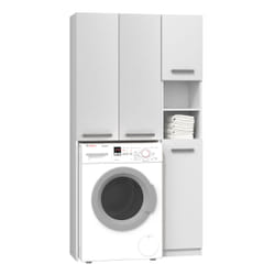 Topeshop ZESTAW MARPOL DD BIEL armadietto di conservazione per bagno Bianco