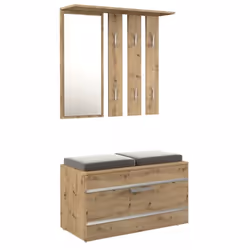 Topeshop GAR OPAL ARTISAN, Quercia, 1 porta/porte, Porta a battente