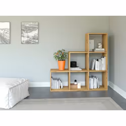 Topeshop STEP ARTISAN 3X3 libreria soggiorno
