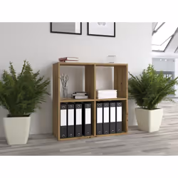 Topeshop MALAX 2X2 ARTISAN libreria soggiorno