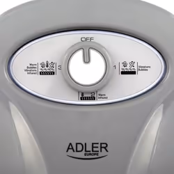 Adler AD 2167 massaggiatore Gambe Grigio, Bianco - Vista aggiuntiva 6
